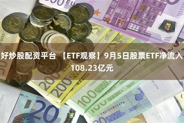 好炒股配资平台 【ETF观察】9月5日股票ETF净流入108.23亿元