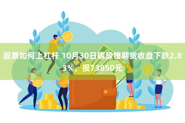 股票如何上杠杆 10月30日碳酸锂期货收盘下跌2.83%，报73850元